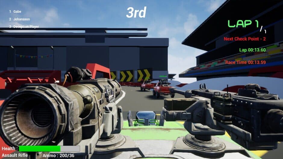 Скриншот 7 из Deep Race: Battle