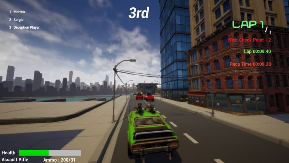 Скриншот 2 из Deep Race: Battle