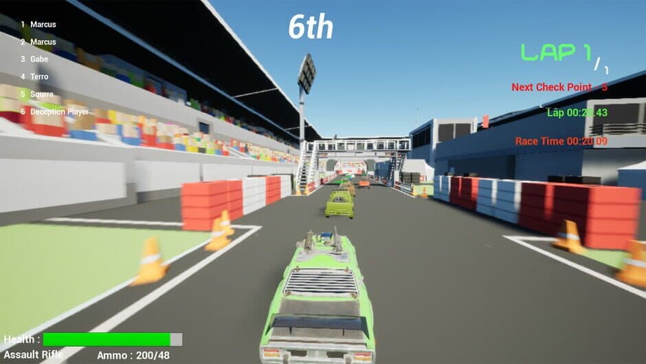 Скриншот 6 из Deep Race: Battle