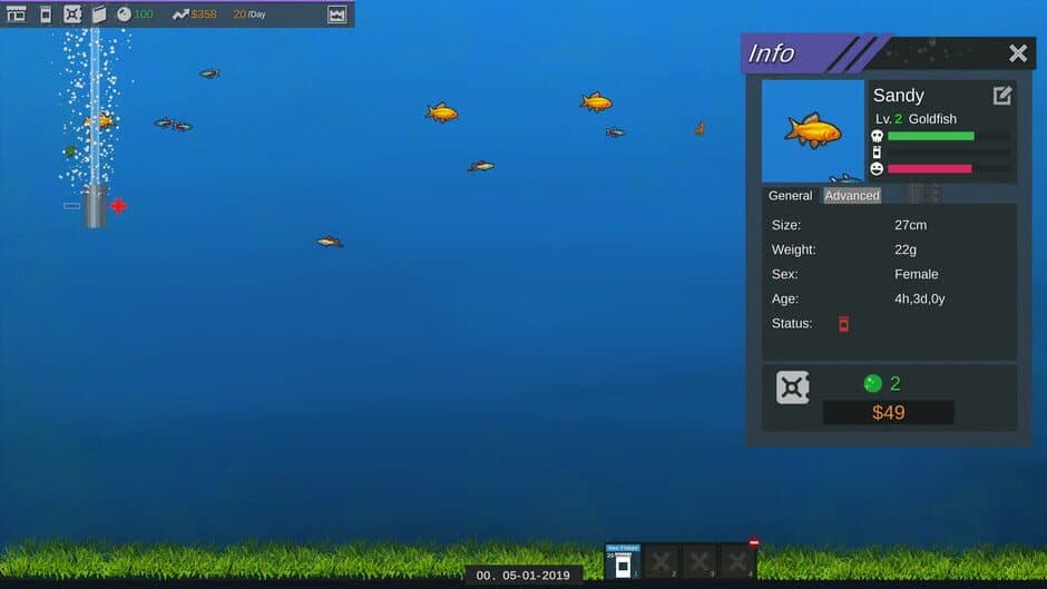 Скриншот 1 из Fish Simulator: Aquarium Manager