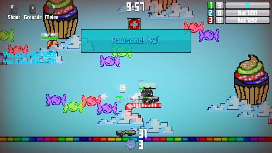 Скриншот 3 из Crazy Critters: Combat Cats