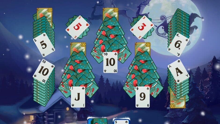 Скриншот 2 из Solitaire: Jack Frost Winter Adventures