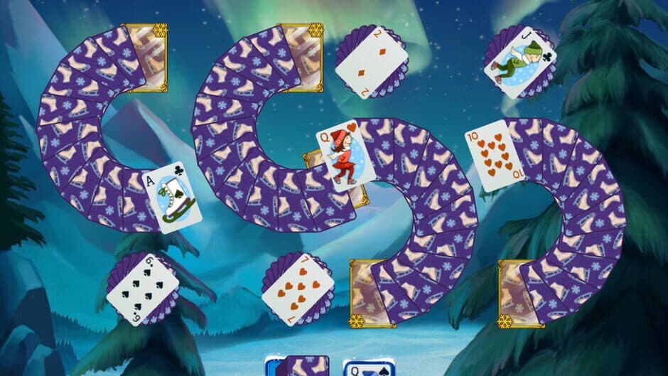 Скриншот 4 из Solitaire: Jack Frost Winter Adventures
