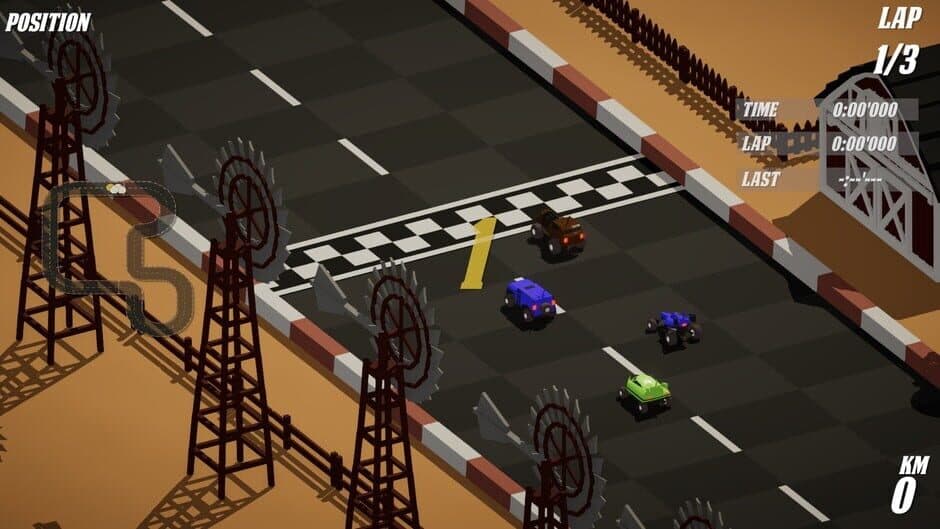 Скриншот 2 из Omega Racers