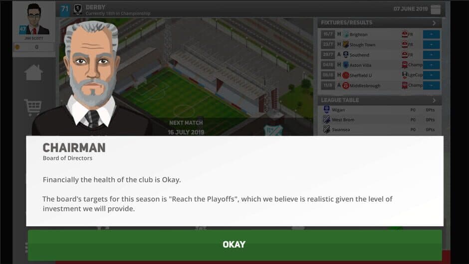 Скриншот 4 из Club Soccer Director PRO 2020