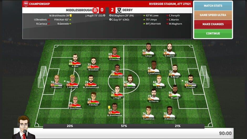 Скриншот 2 из Club Soccer Director PRO 2020