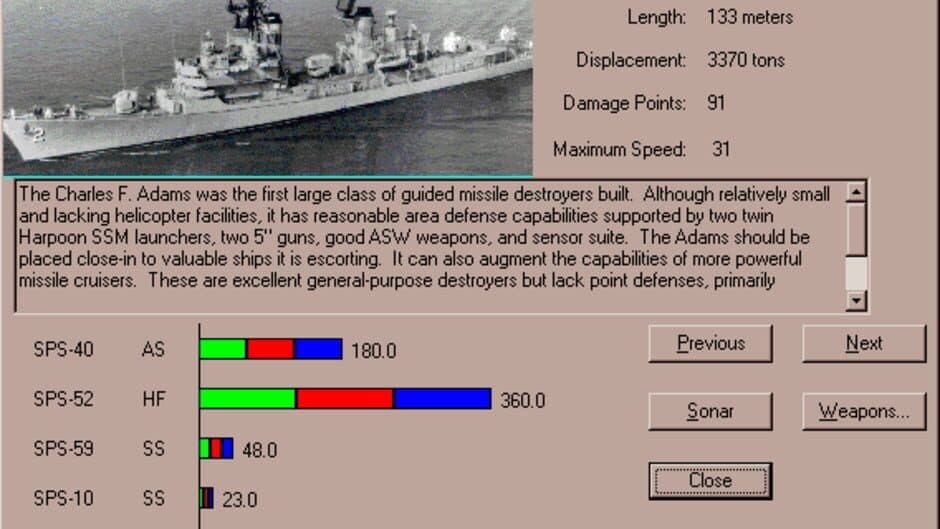 Скриншот 3 из Harpoon Classic '97