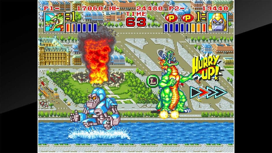 Скриншот 2 из ACA Neo Geo: King of the Monsters 2