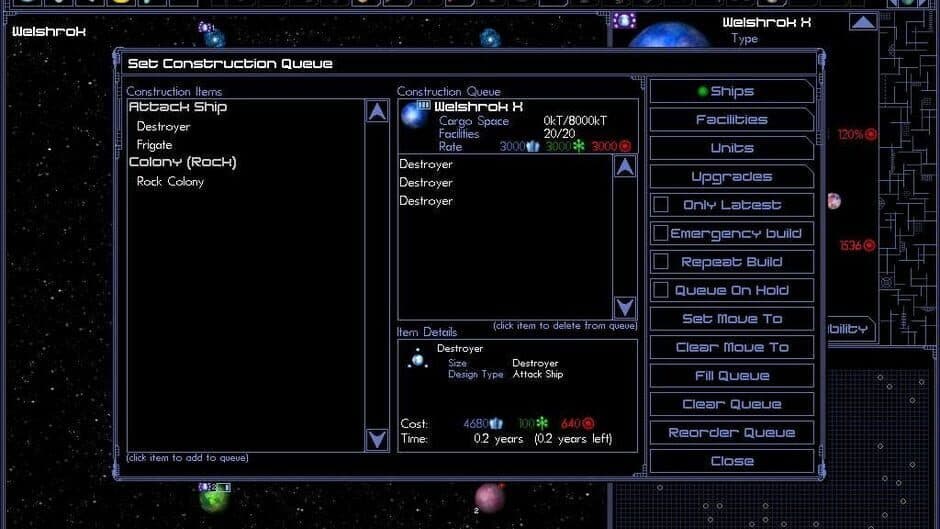 Скриншот 2 из Space Empires IV