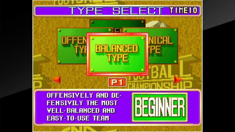 Скриншот 1 из ACA Neo Geo: The Ultimate 11 - SNK Football Championship