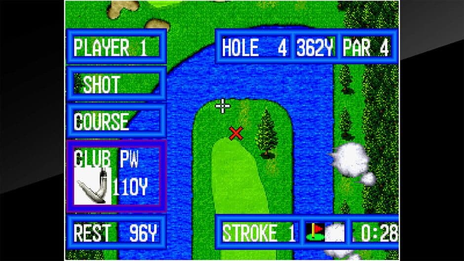 Скриншот 1 из ACA Neo Geo: Top Player's Golf
