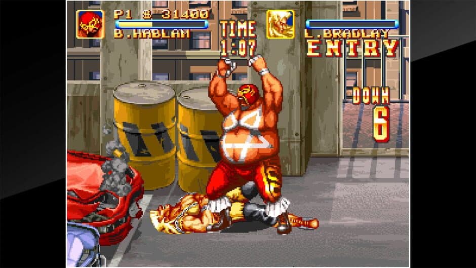 Скриншот 5 из ACA Neo Geo: 3 Count Bout