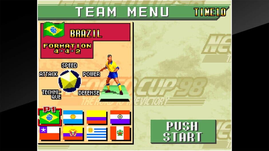 Скриншот 4 из ACA Neo Geo: Neo Geo Cup '98 - The Road to the Victory