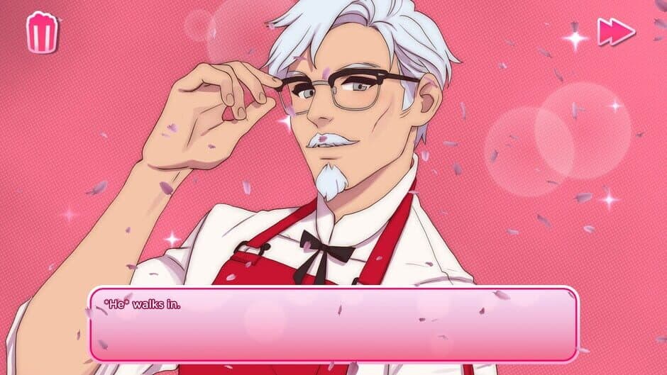 Скриншот 2 из I Love You, Colonel Sanders! A Finger Lickin' Good Dating Simulator