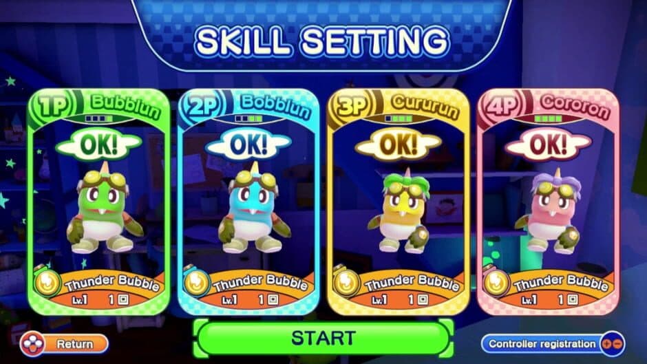 Скриншот 1 из Bubble Bobble 4 Friends