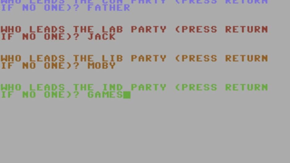 Скриншот 2 из The Election Game