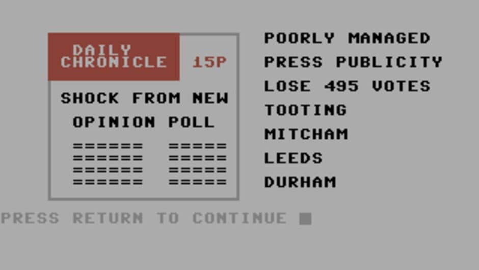 Скриншот 3 из The Election Game