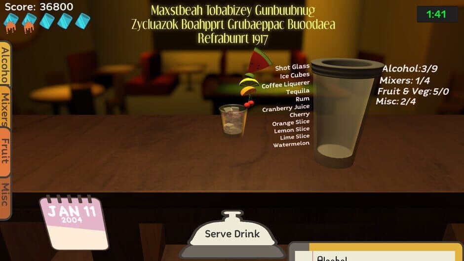 Скриншот 1 из Uh Oh Bartender