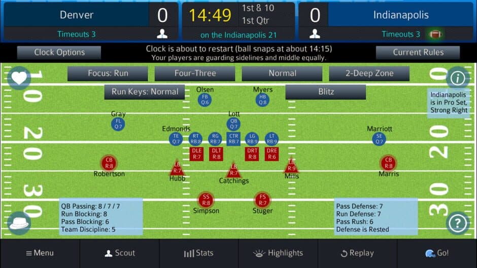 Скриншот 1 из Pro Strategy Football 2020
