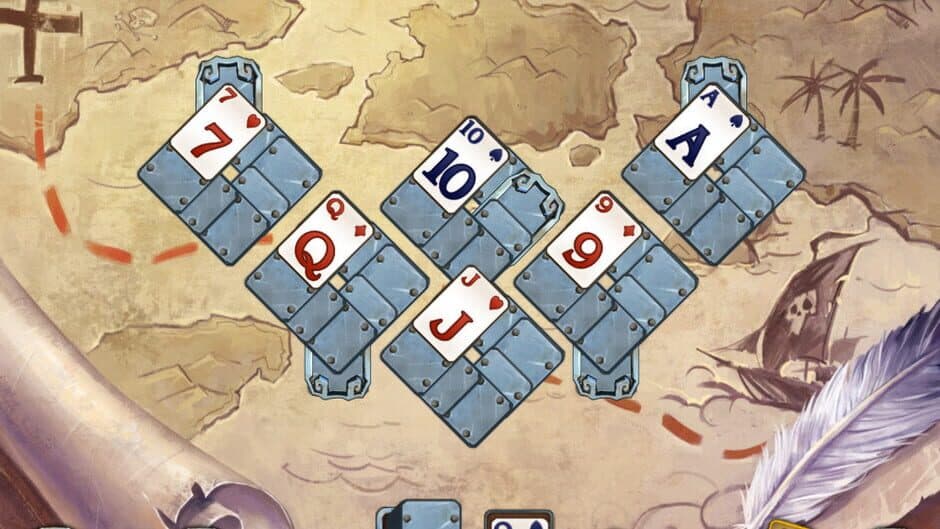 Скриншот 6 из Solitaire Legend of the Pirates