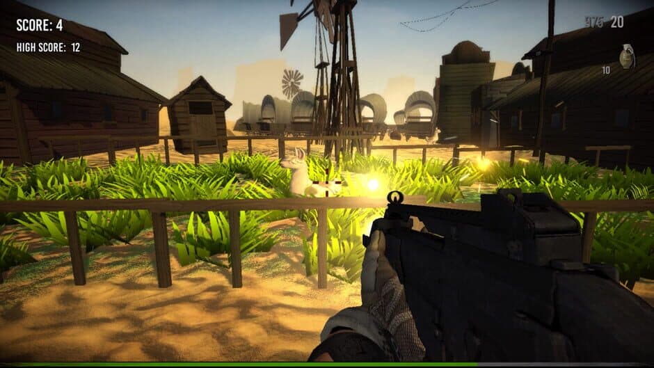 Скриншот 4 из Lama Drama FPS