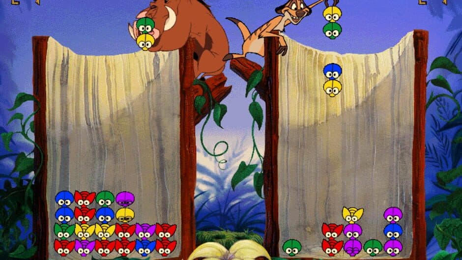 Скриншот 1 из Disney's Timon & Pumbaa's Jungle Games