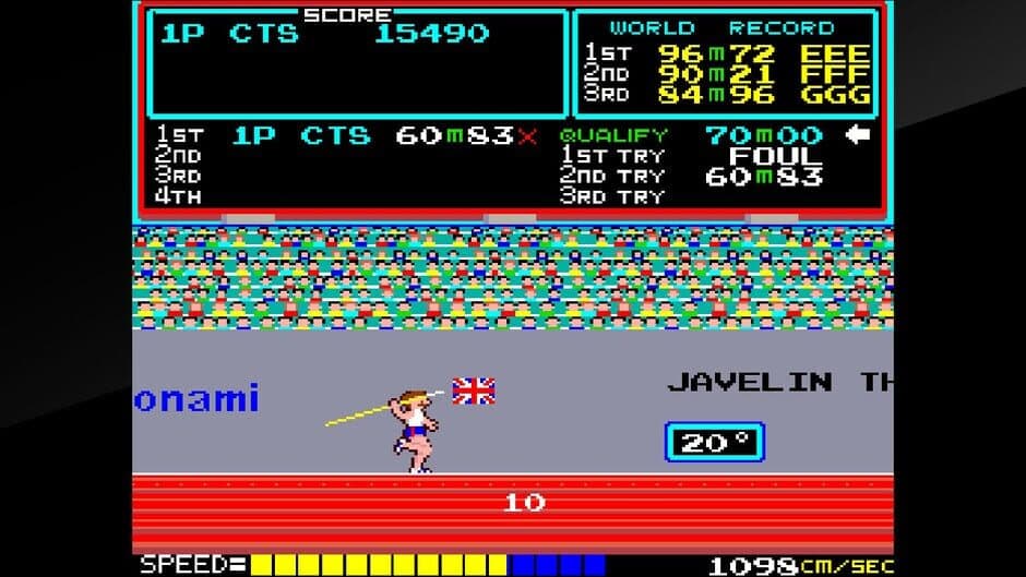 Скриншот 9 из Arcade Archives: Track & Field
