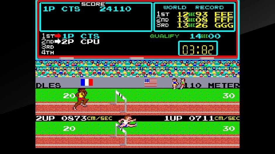 Скриншот 8 из Arcade Archives: Track & Field