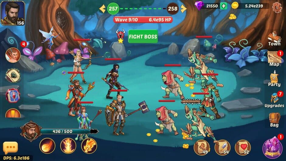Скриншот 1 из Firestone: Online Idle RPG