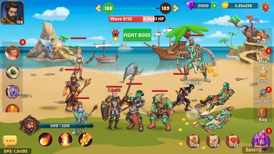 Скриншот 2 из Firestone: Online Idle RPG