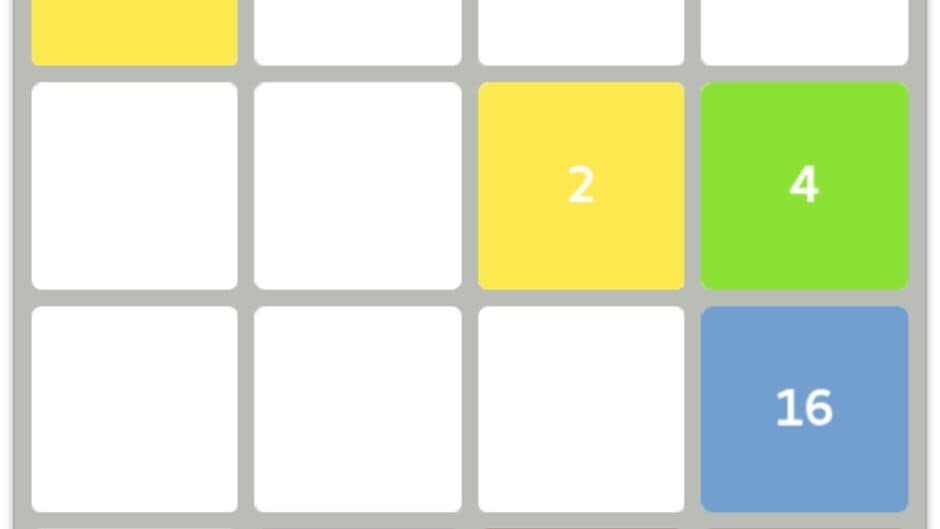 Скриншот 1 из Gnome 2048