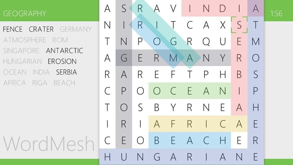 Скриншот 1 из Word Mesh