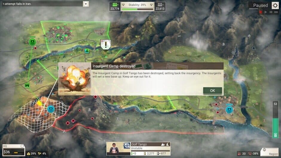 Скриншот 1 из Rebel Inc: Escalation