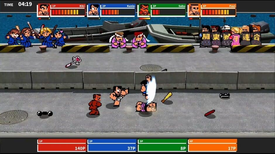 Скриншот 11 из River City Melee Mach!!