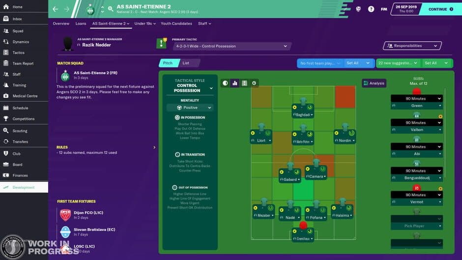 Скриншот 2 из Football Manager 2020