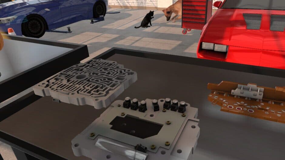 Скриншот 1 из Basic Car Repair Garage VR