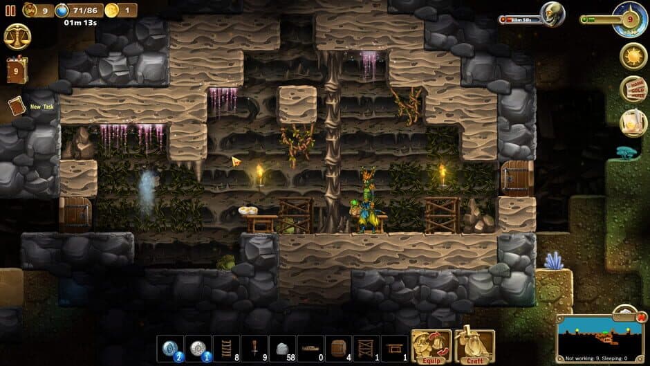 Скриншот 2 из Craft the World: Grottoes