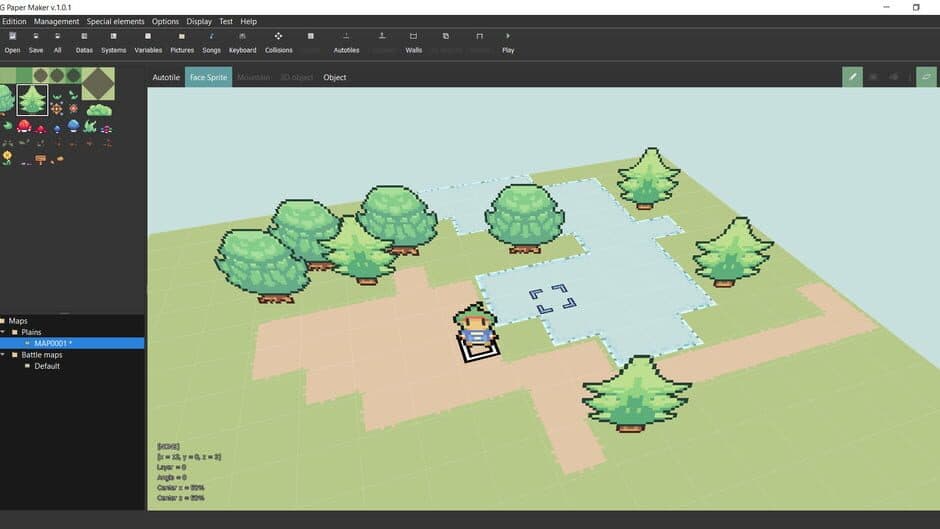 Скриншот 1 из RPG Paper Maker