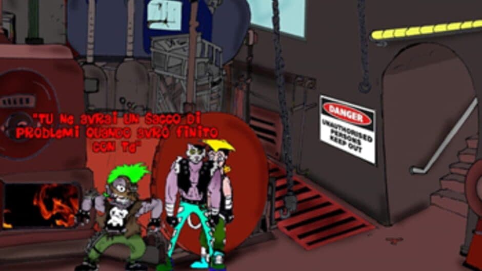 Скриншот 2 из T-Rex and Muscle Sam: Big Trouble in SPF