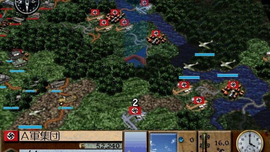 Скриншот 3 из Advanced Daisenryaku: Europe no Arashi - Doitsu Dengeki Sakusen