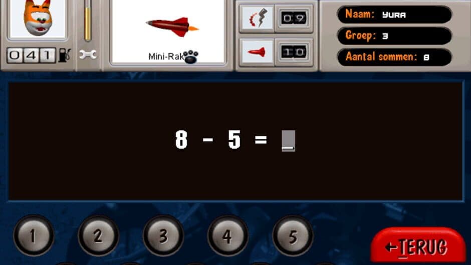 Скриншот 1 из RedCat: De Razende Rekenrace