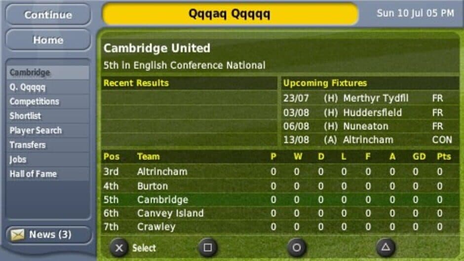 Скриншот 3 из Football Manager Handheld