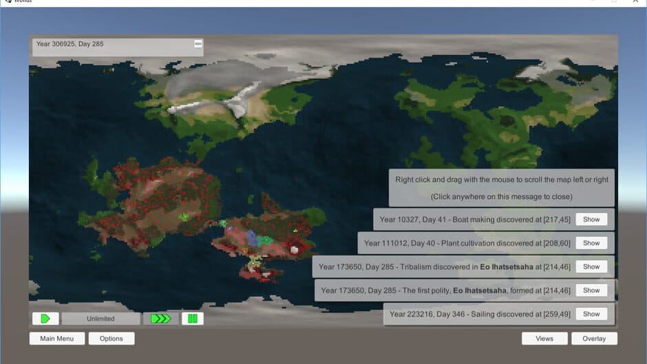 Скриншот 5 из Worlds: History Simulator