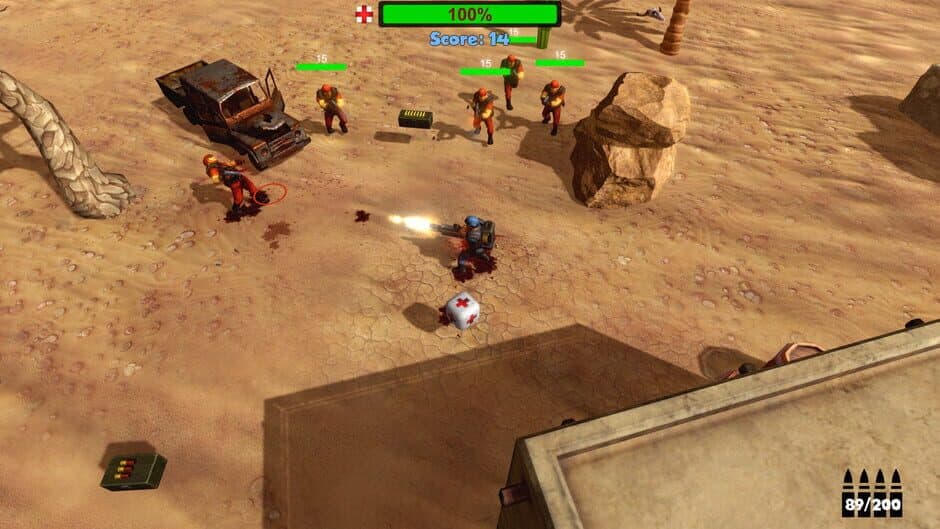Скриншот 1 из Wacky Soldiers