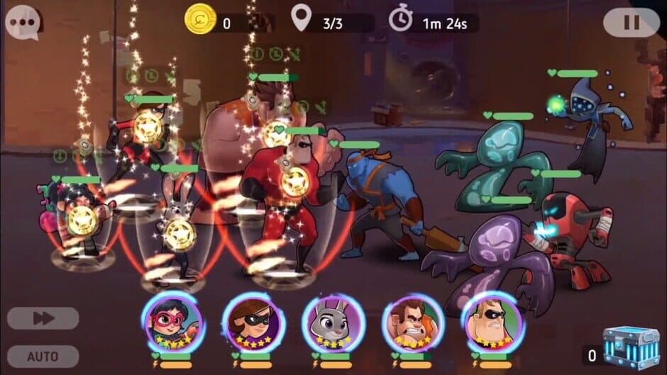 Скриншот 2 из Disney Heroes: Battle Mode