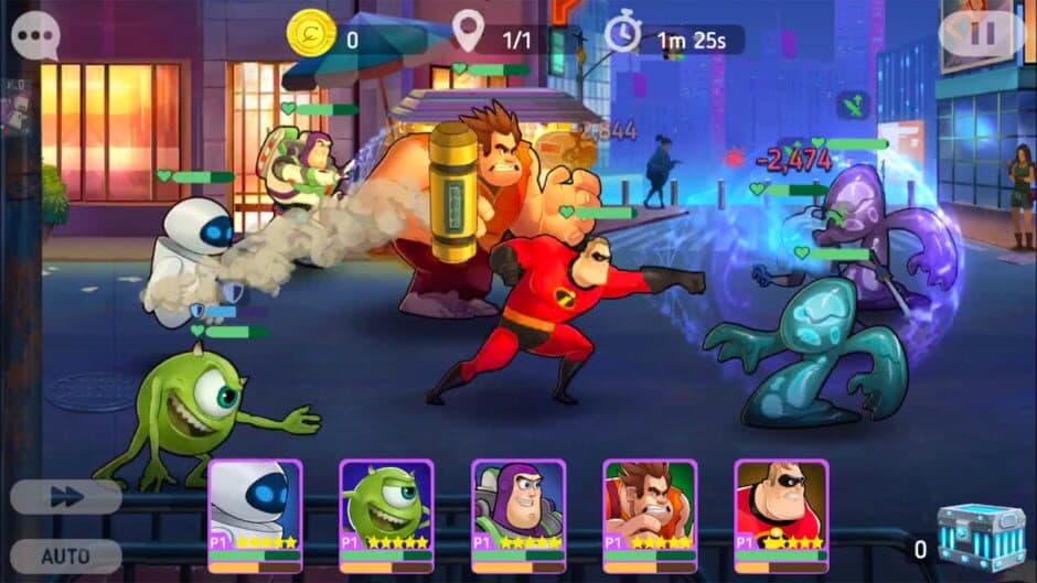 Скриншот 1 из Disney Heroes: Battle Mode