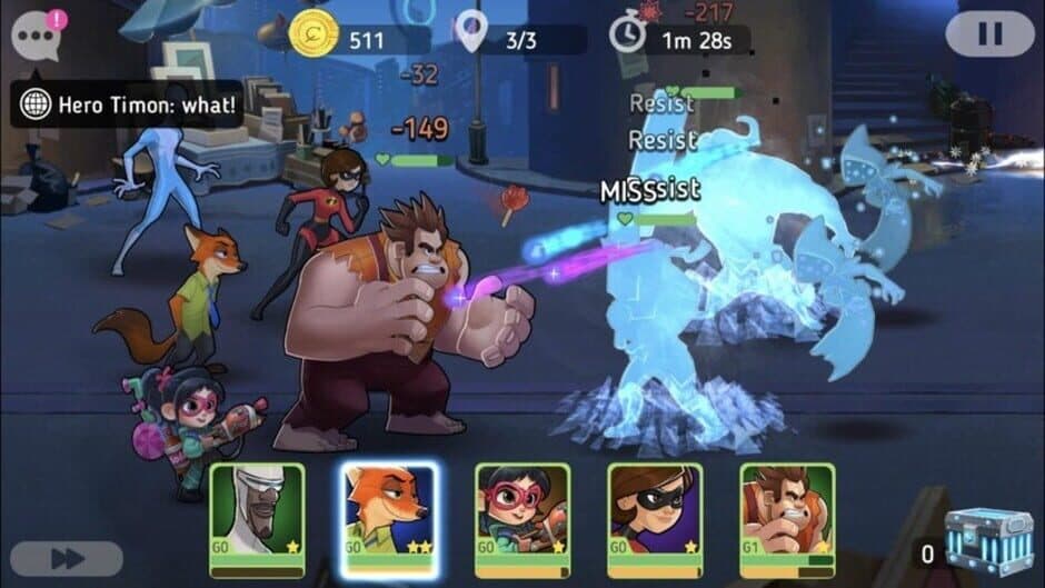 Скриншот 5 из Disney Heroes: Battle Mode