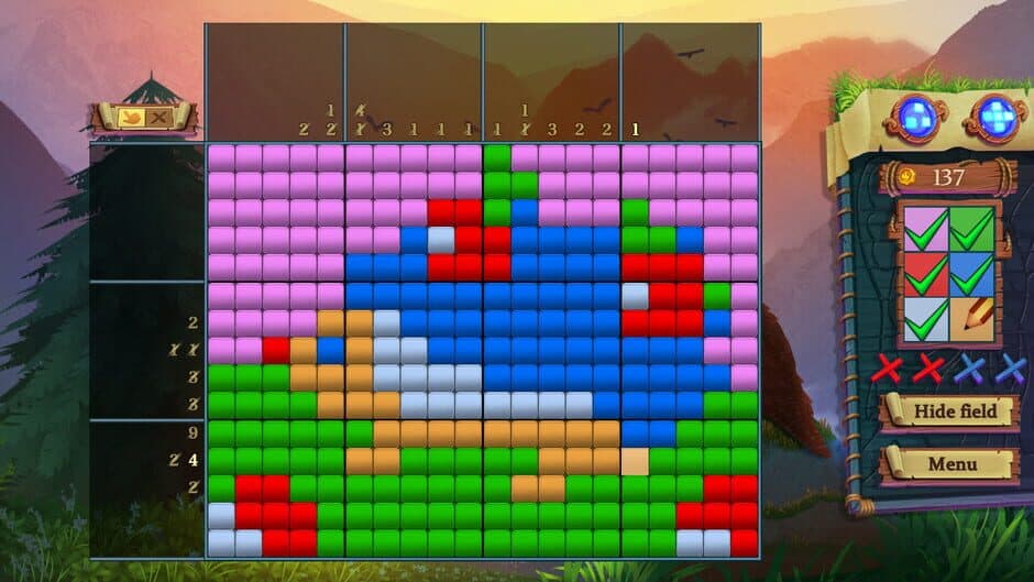Скриншот 1 из Adventure Mosaics: Forest Spirits