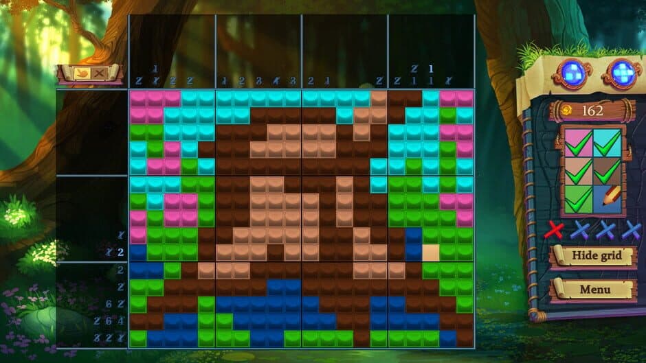 Скриншот 3 из Adventure Mosaics: Forest Spirits