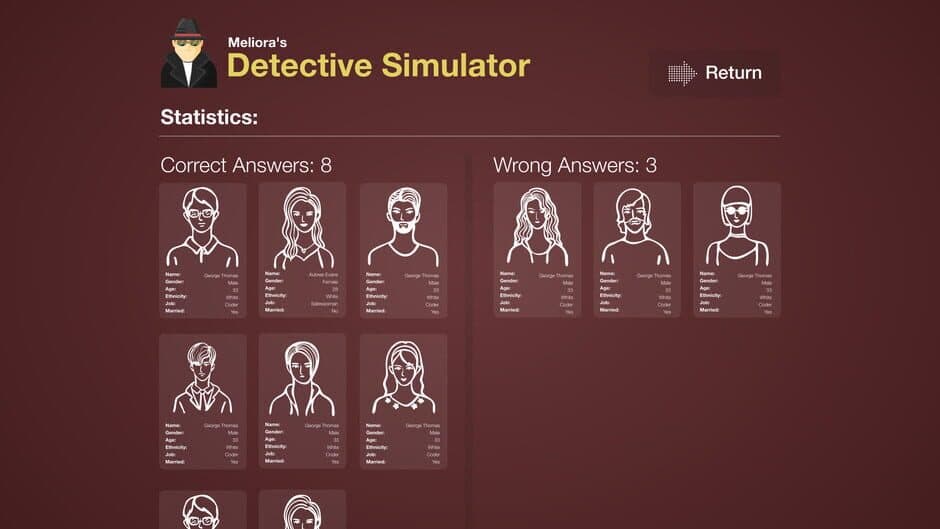 Скриншот 1 из Meliora's Detective Simulator